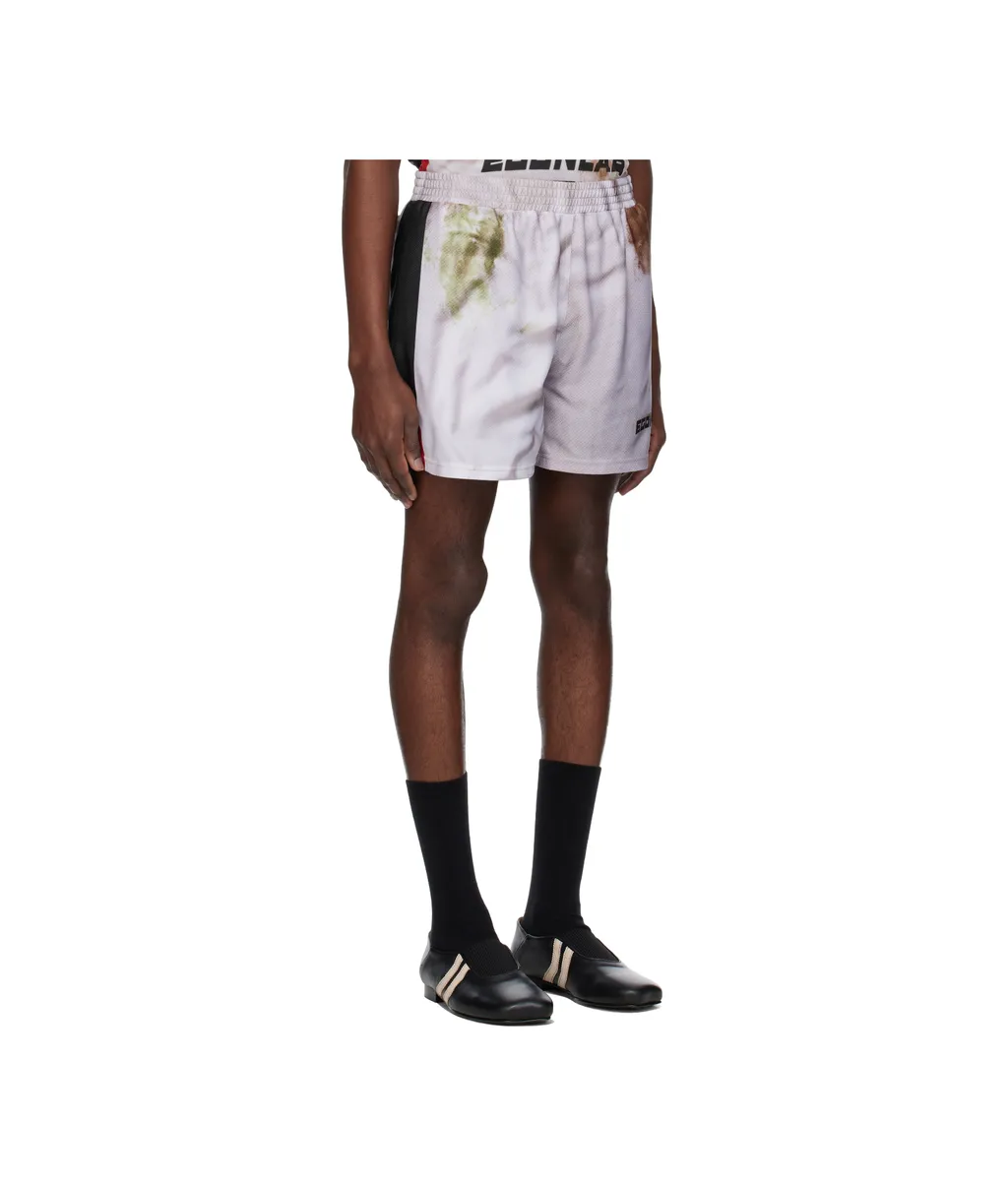 Graphic Print Track Shorts