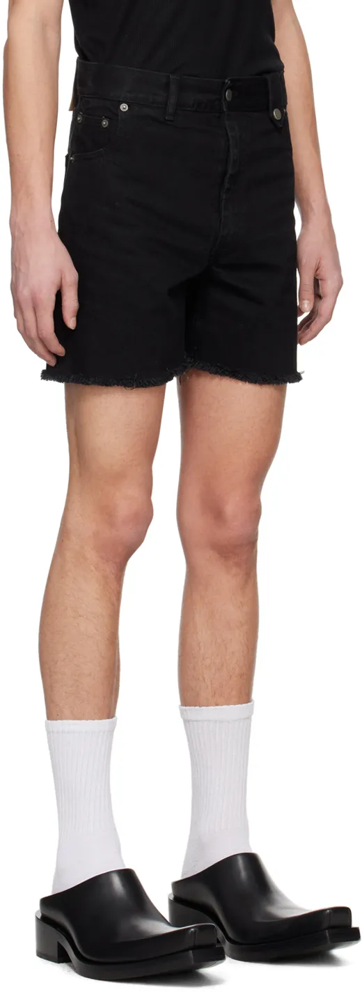 Frayed Hem Shorts