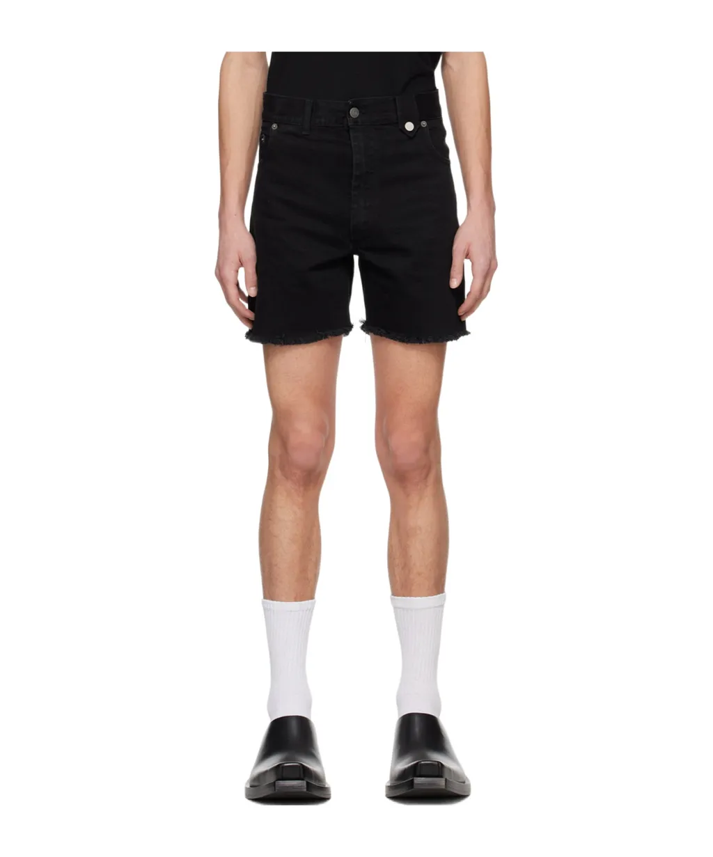 Frayed Hem Shorts