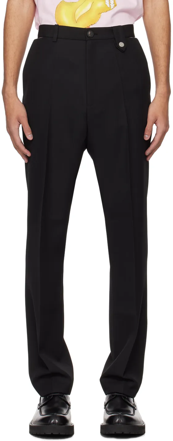 Belt-Loop Casual Pants