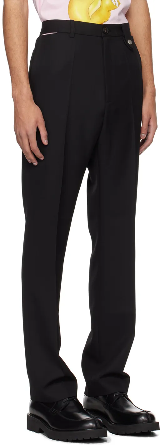 Belt-Loop Casual Pants