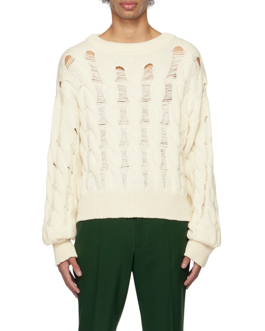 Twisted Knitted Sweater