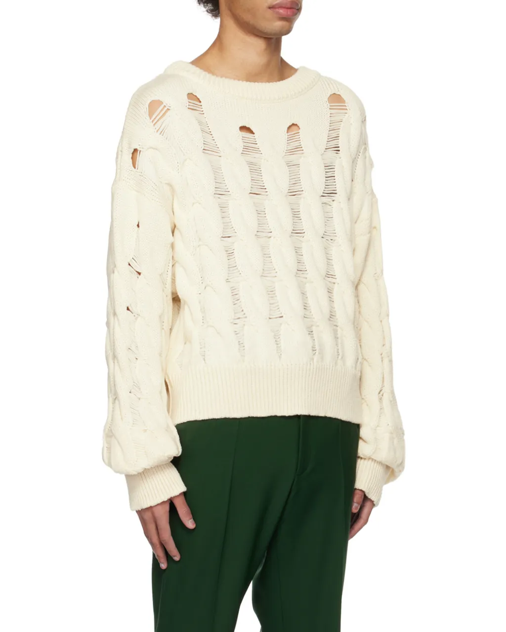 Twisted Knitted Sweater
