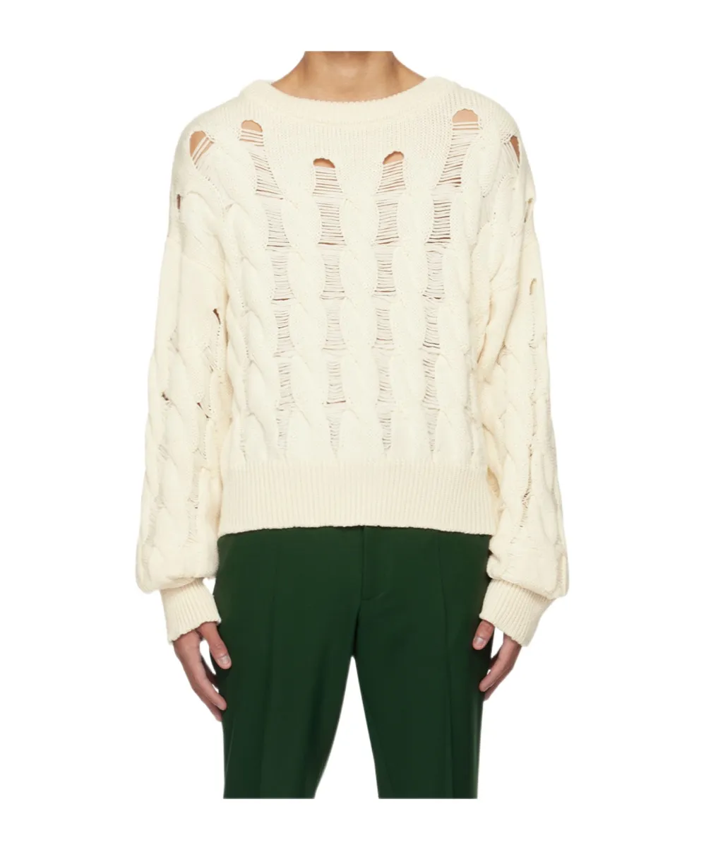 Twisted Knitted Sweater