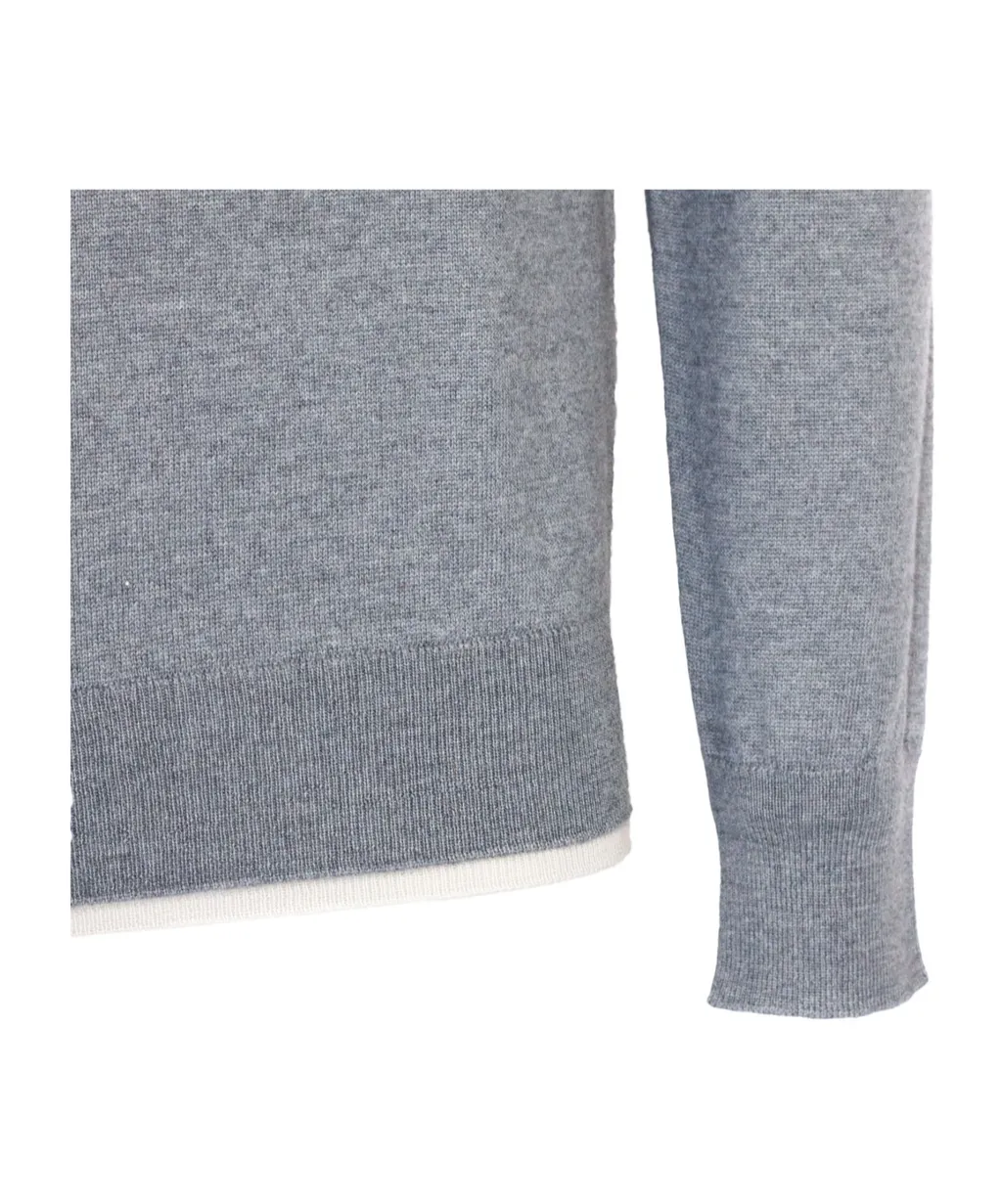 Ribbed Trim Knitwear