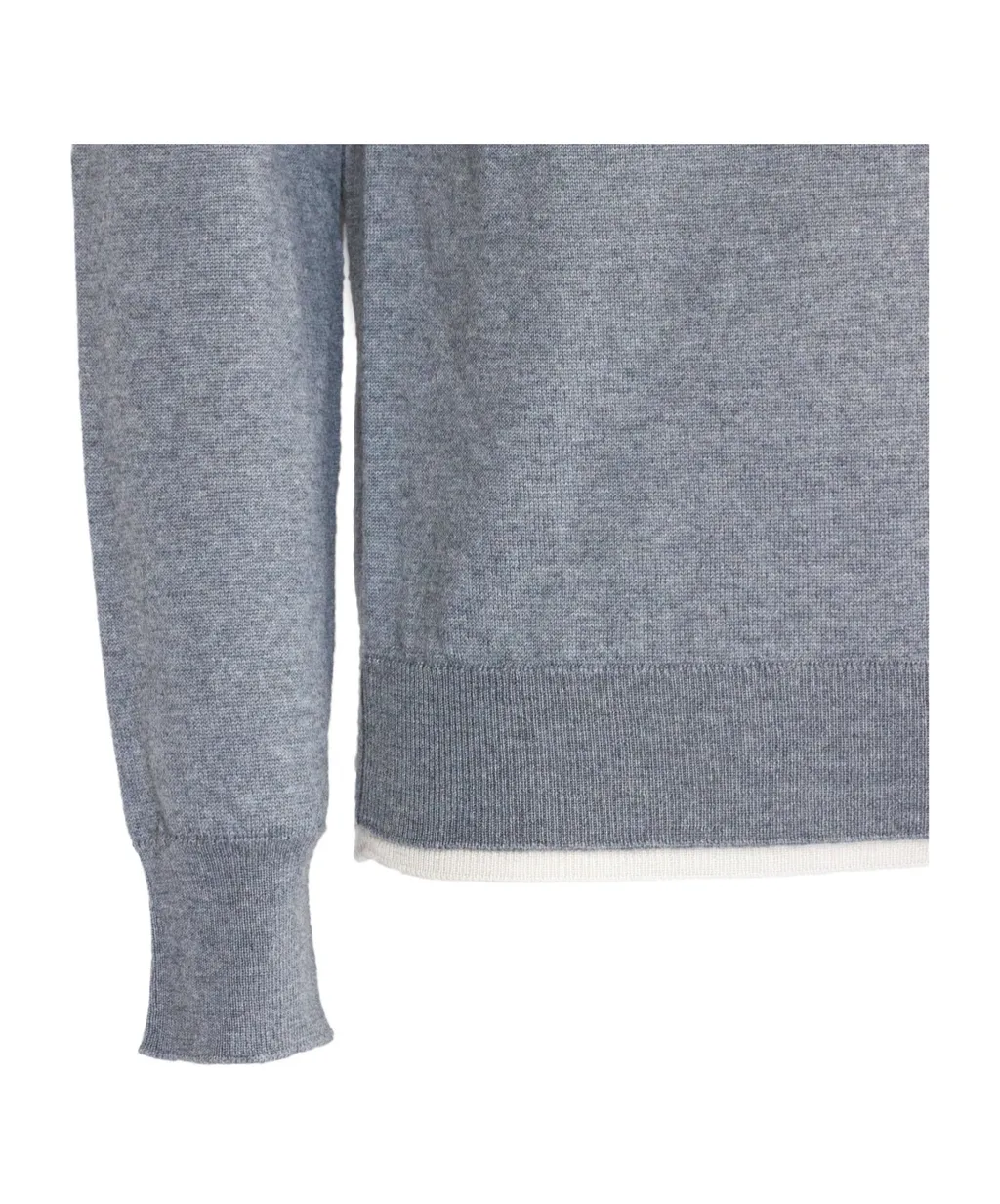 Ribbed Trim Knitwear