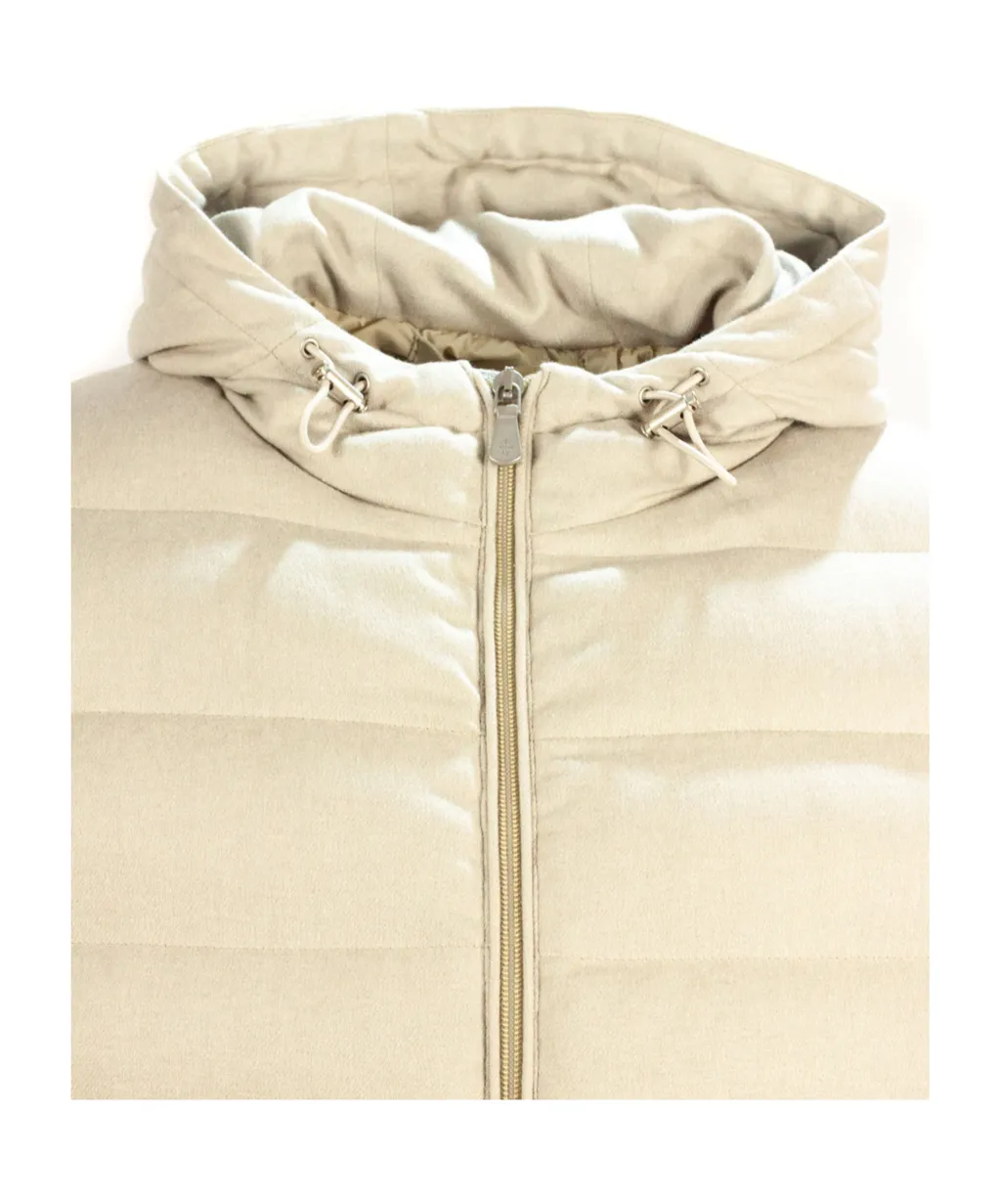 Quilted Hooded Jacket