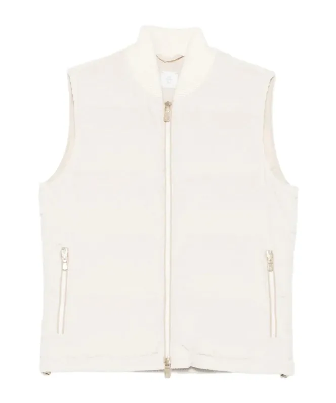 Corduroy Zip-Front Gilet