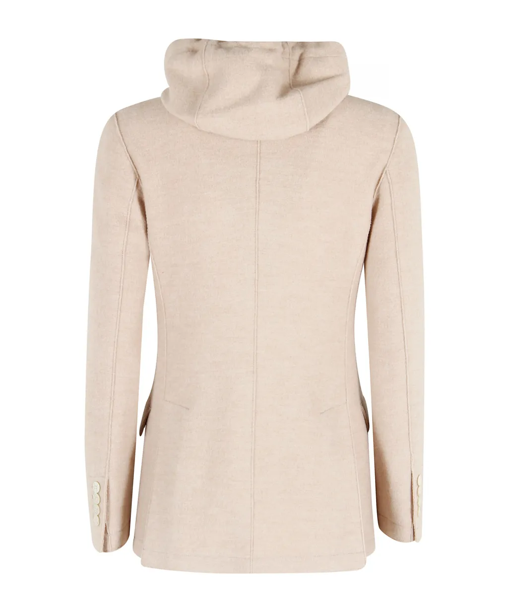 Hooded Wool Jacket
