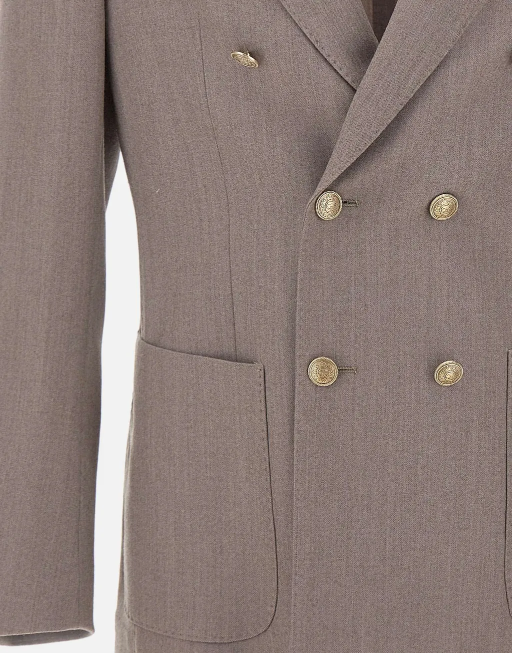 Double-Breasted Suit Jacket