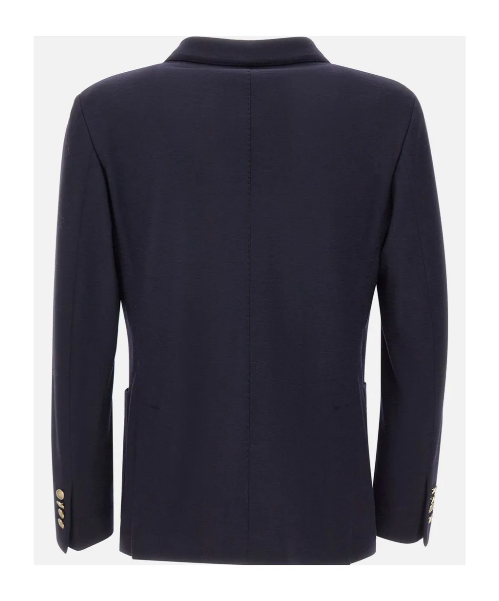 Double-Breasted Suit Jacket