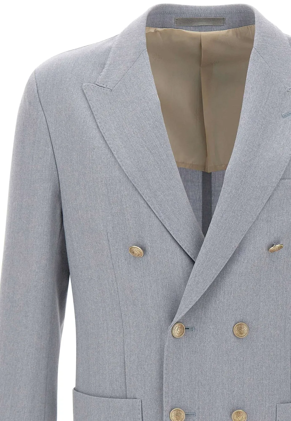 Double-Breasted Suit Jacket
