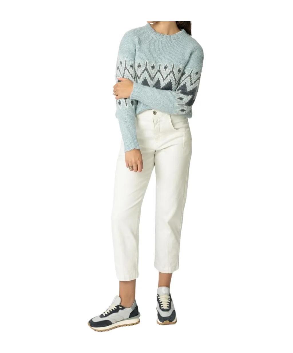 Geometric Pattern Sweater