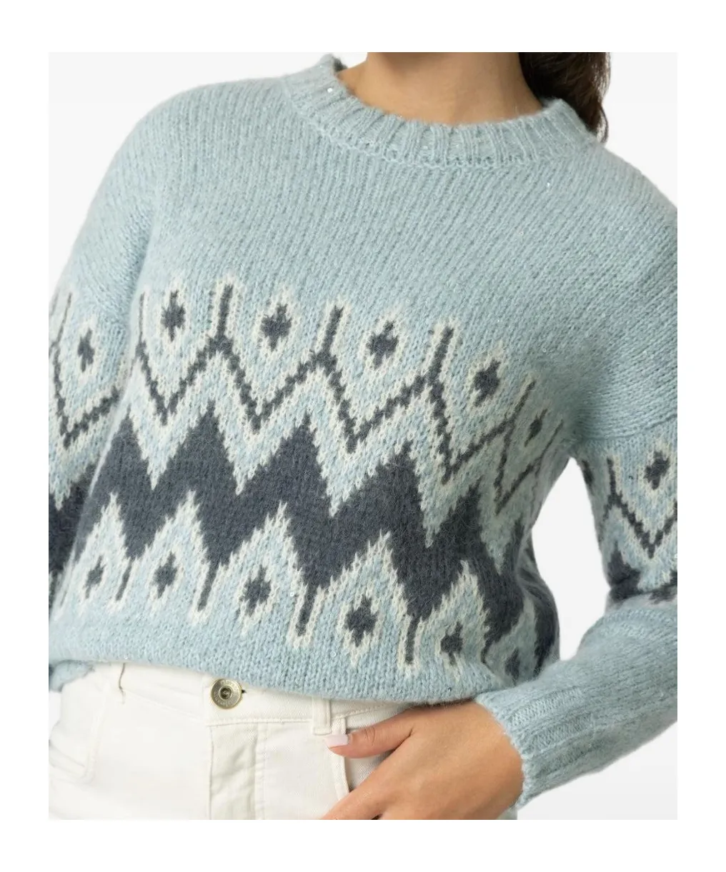 Geometric Pattern Sweater