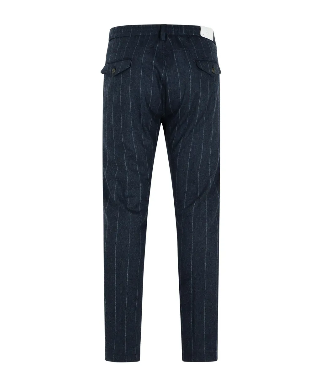 Pinstripe Drawstring Pants