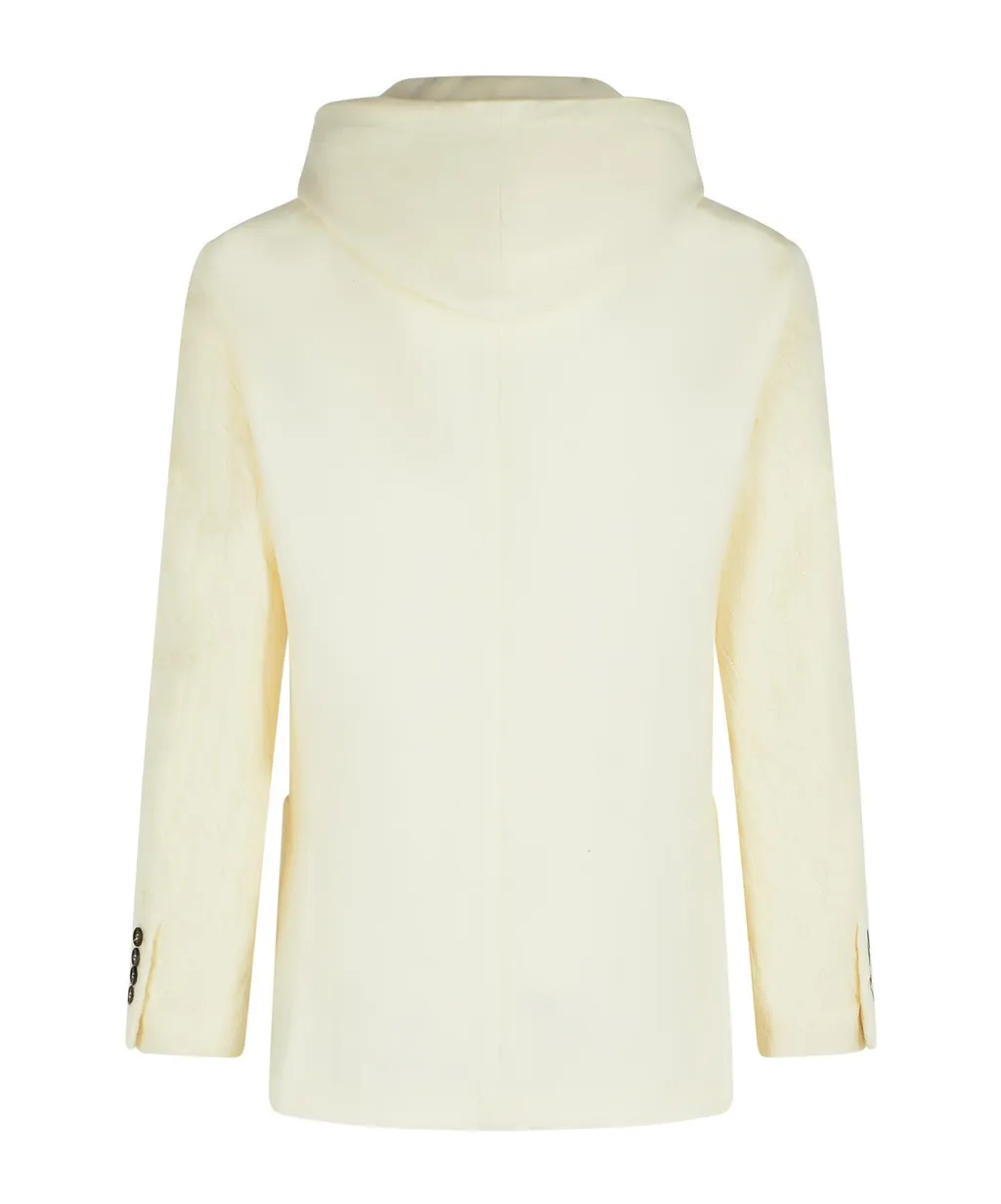 Removable Sweatshirt Blazer