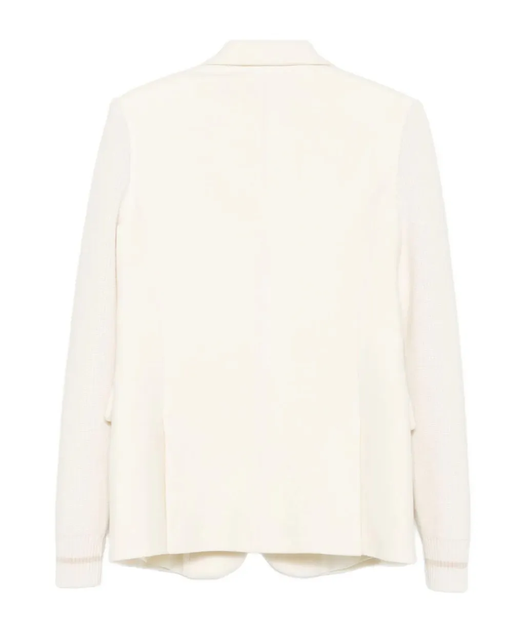 Single-Breasted Long Sleeve Suit Jacket