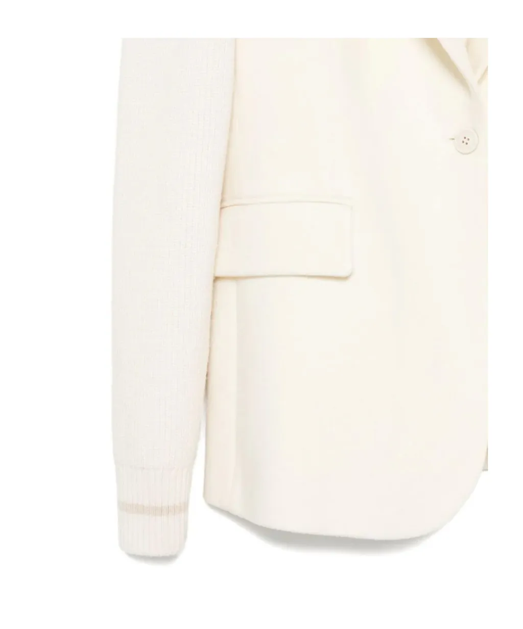 Single-Breasted Long Sleeve Suit Jacket