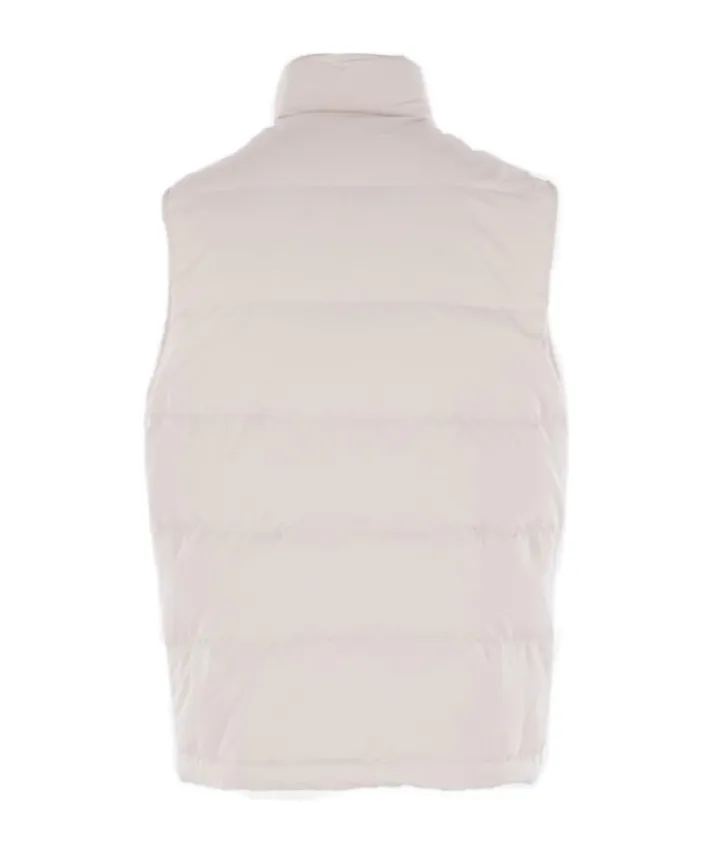 Quilted Zip-Front Vest