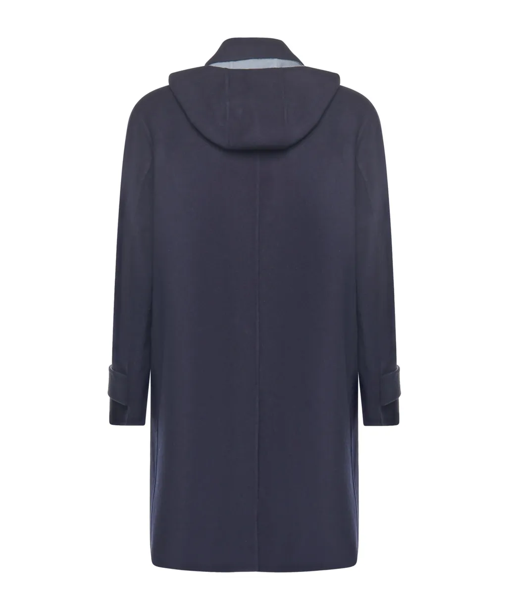 Hooded Wool Coat