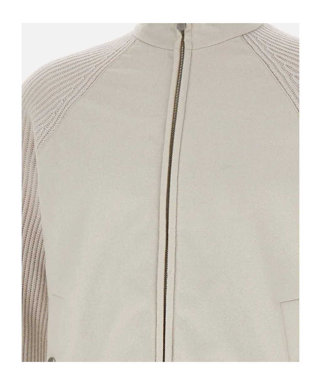 Ribbed Knit Jacket
