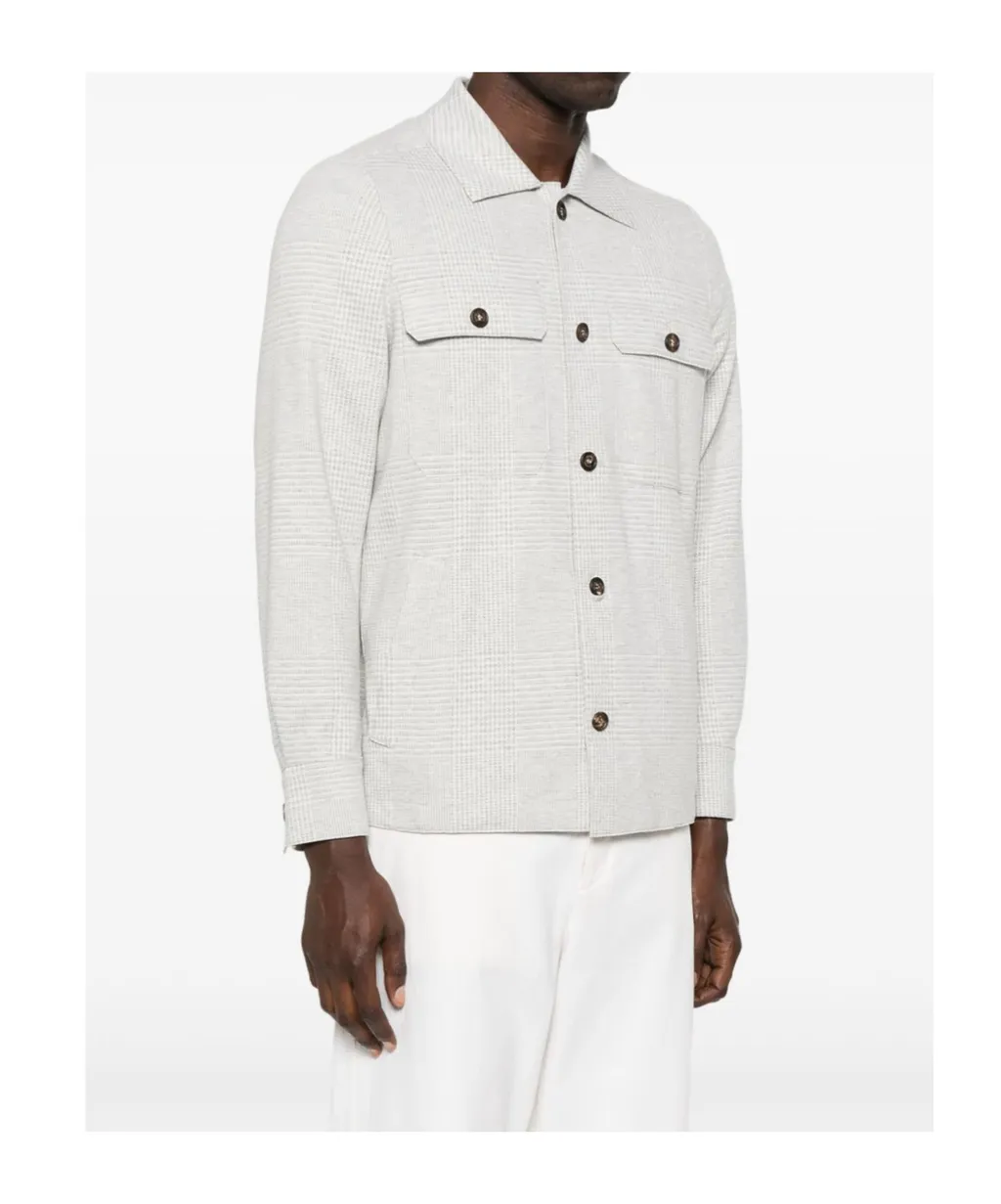 Check Overshirt Jacket