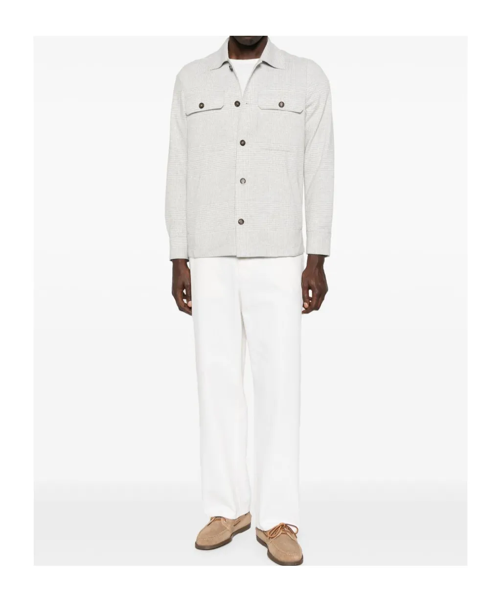 Check Overshirt Jacket