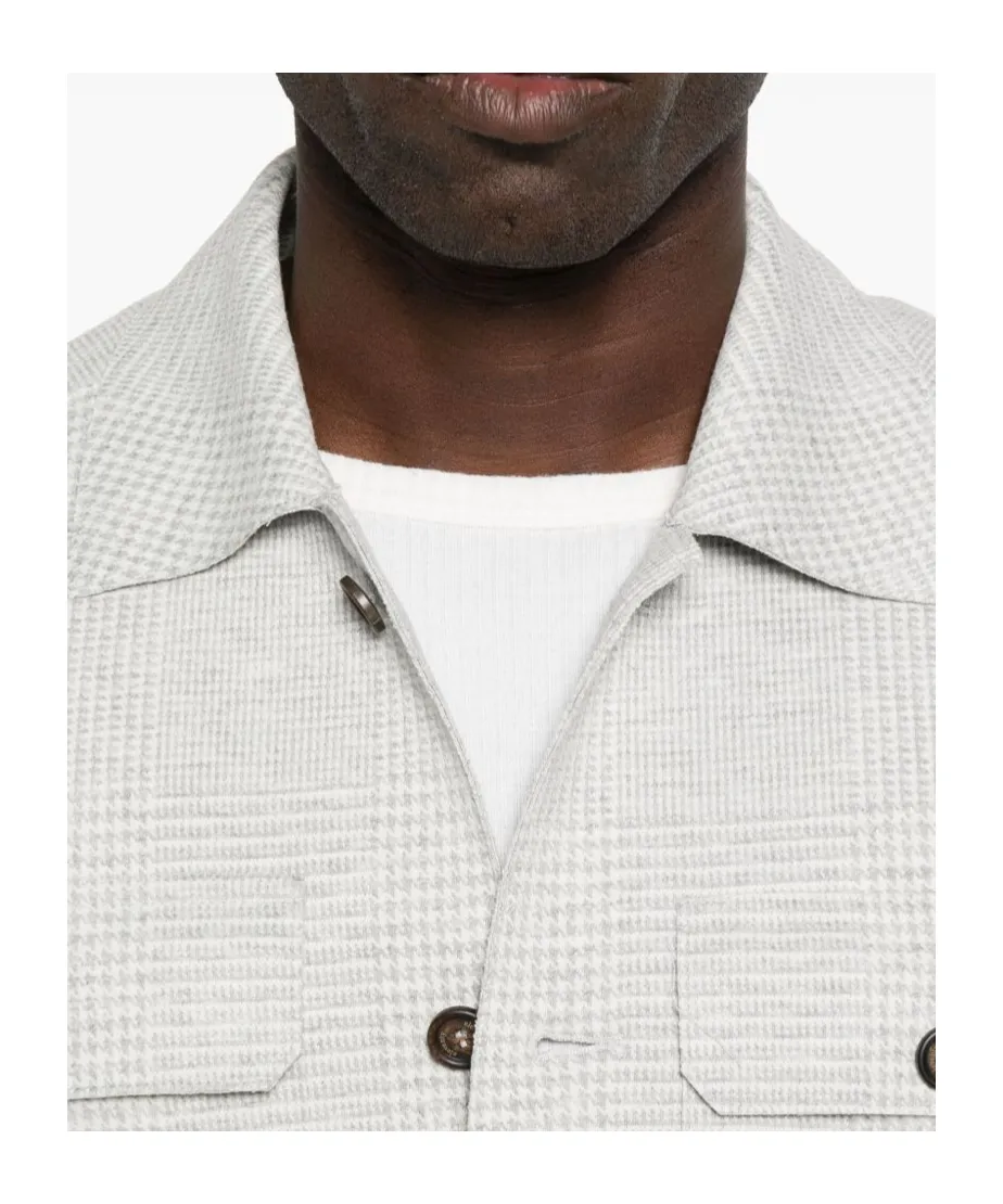 Check Overshirt Jacket