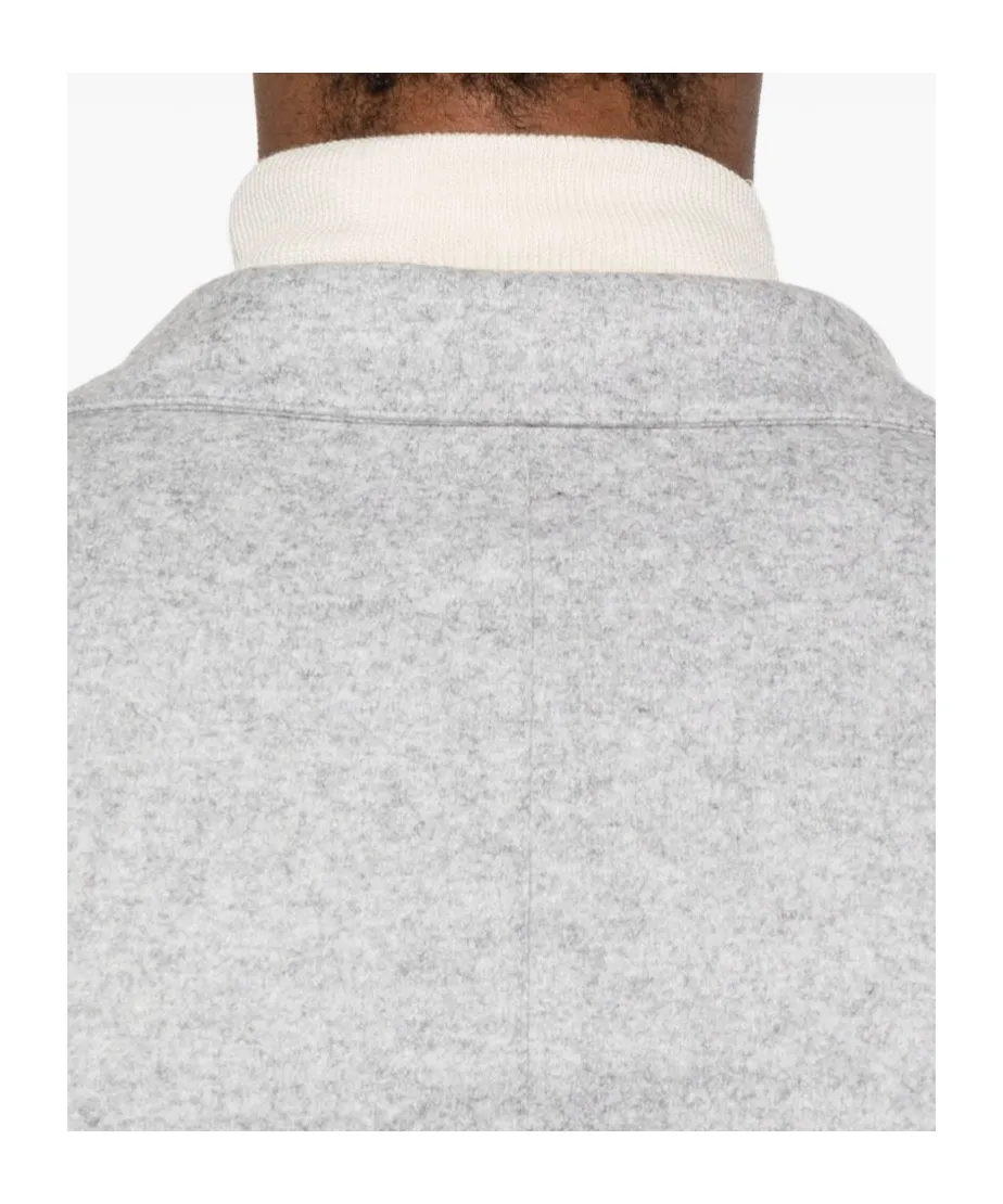 Hooded Wool Blazer