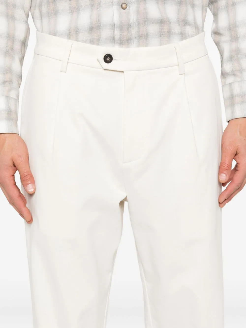 Pleated Tapered Pants