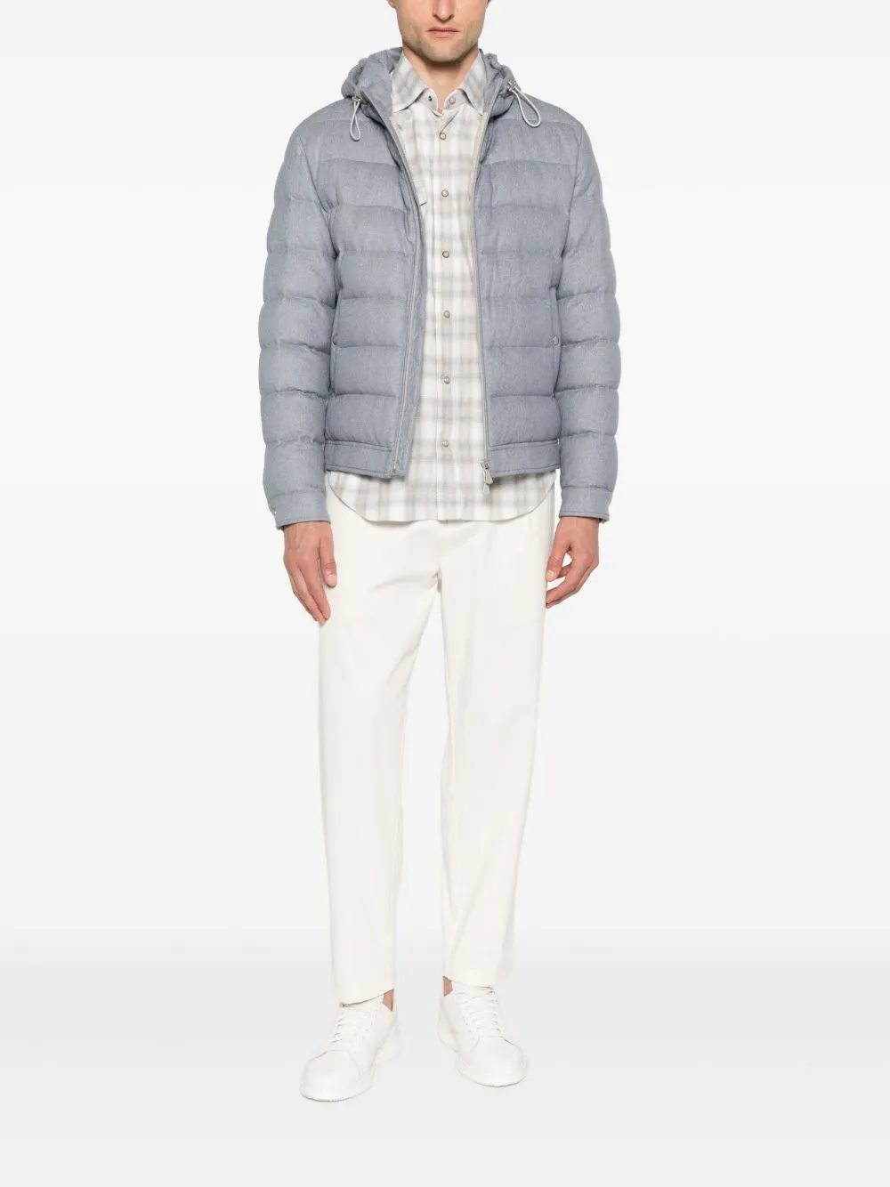 Pleated Tapered Pants