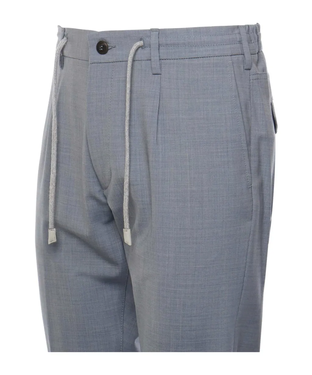 Drawstring Relaxed-Fit Pants