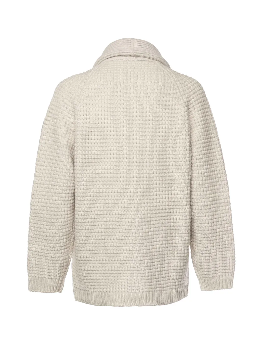 Buttoned V-Neck Knitwear