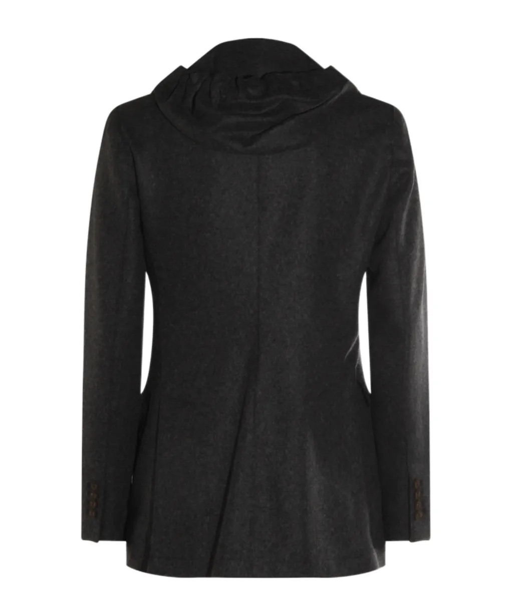 Drawstring Hooded Jacket