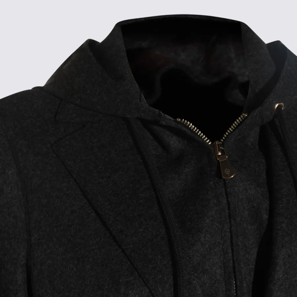 Drawstring Hooded Jacket