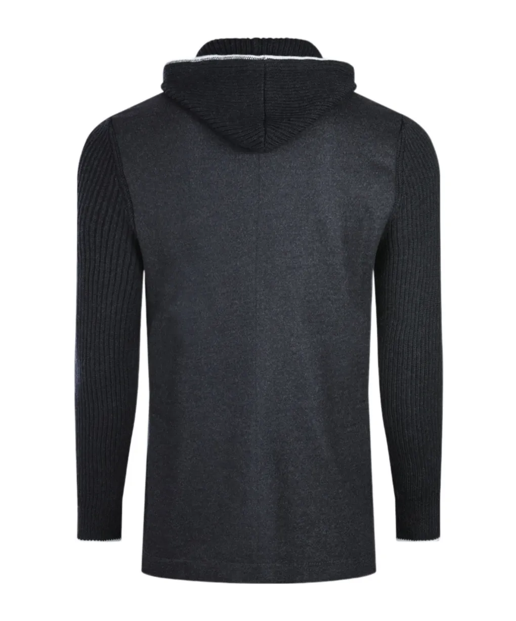 Wool Hooded Jacket