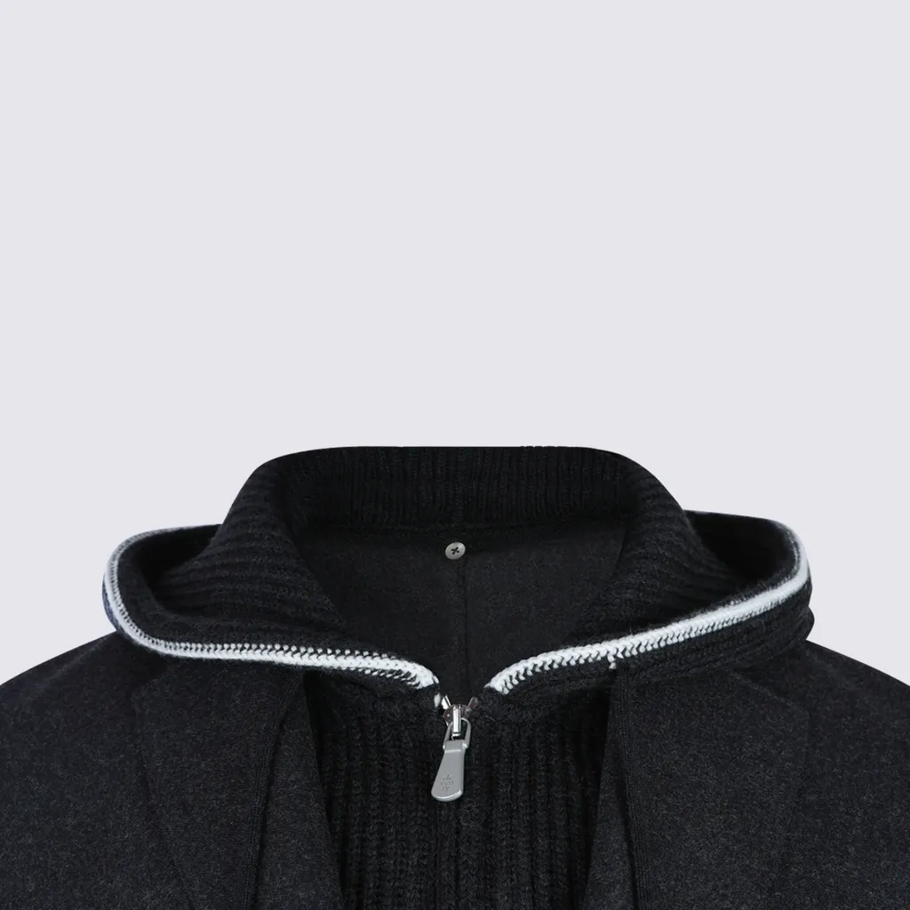 Wool Hooded Jacket