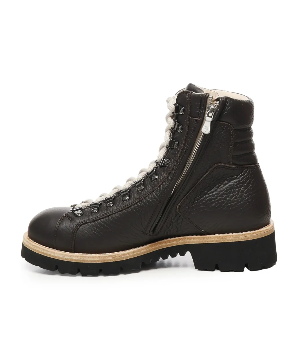 Lace-Up Rubber Sole Boots