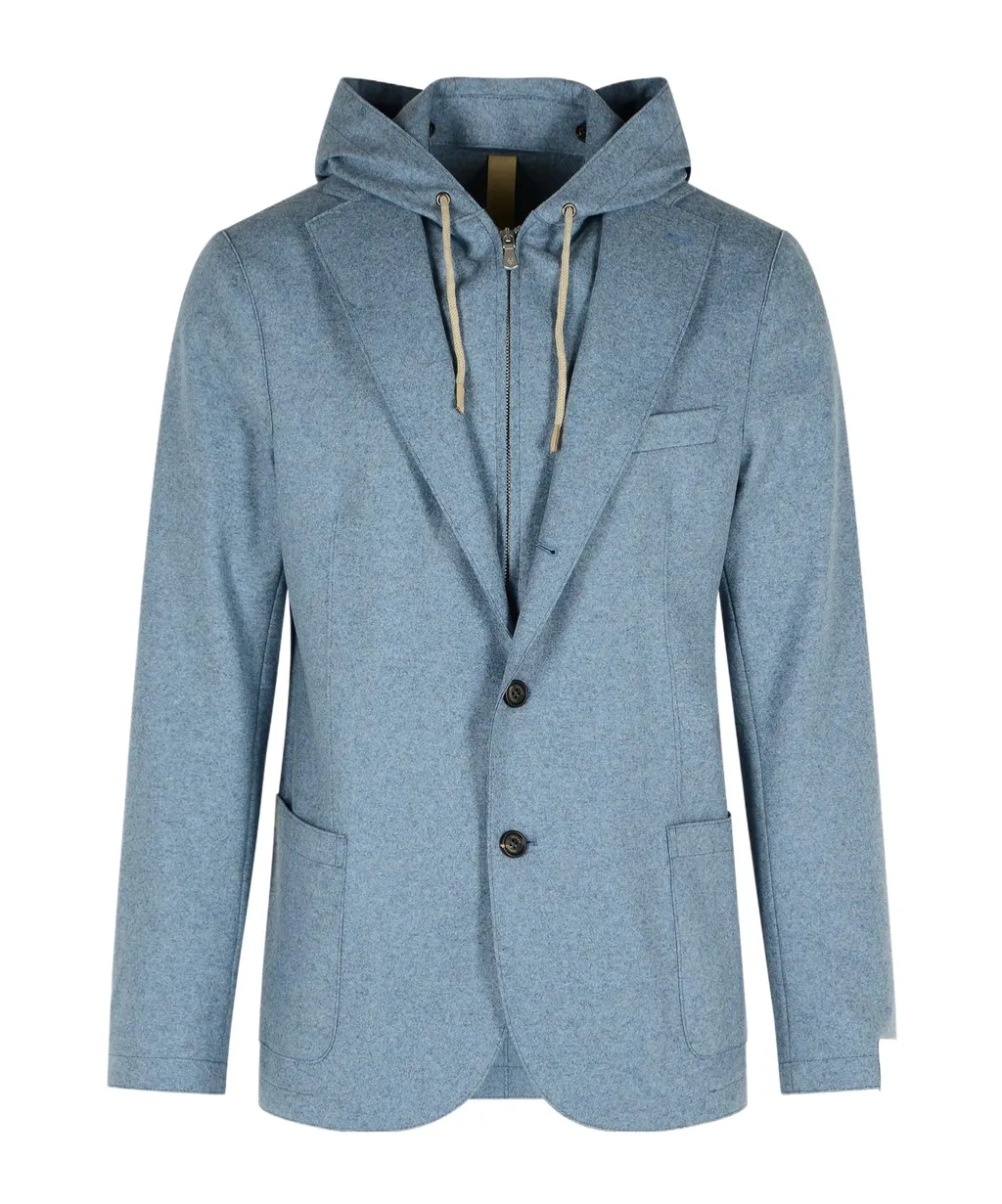 Hooded Blazer Jacket