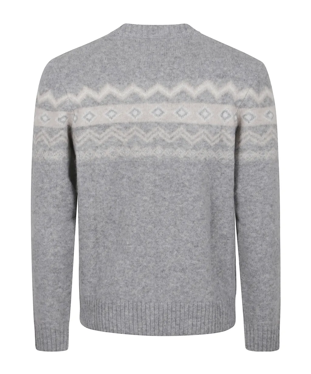 Fair Isle Crew-Neck Knitwear
