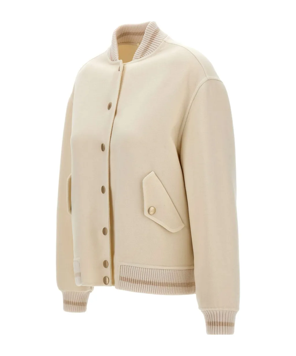 Wool Bomber Jacket