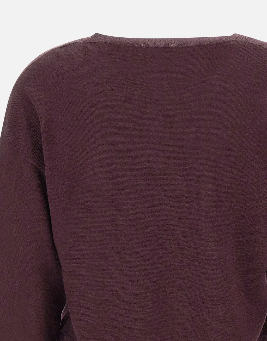 V-Neck Ribbed Knitwear