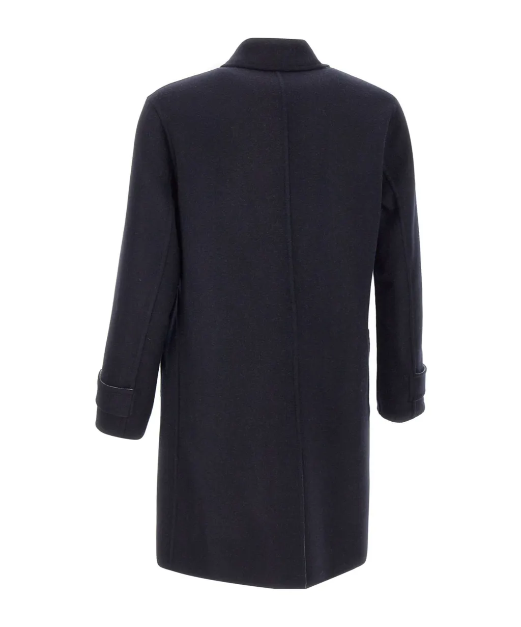 Platinum Reversible Wool Coat
