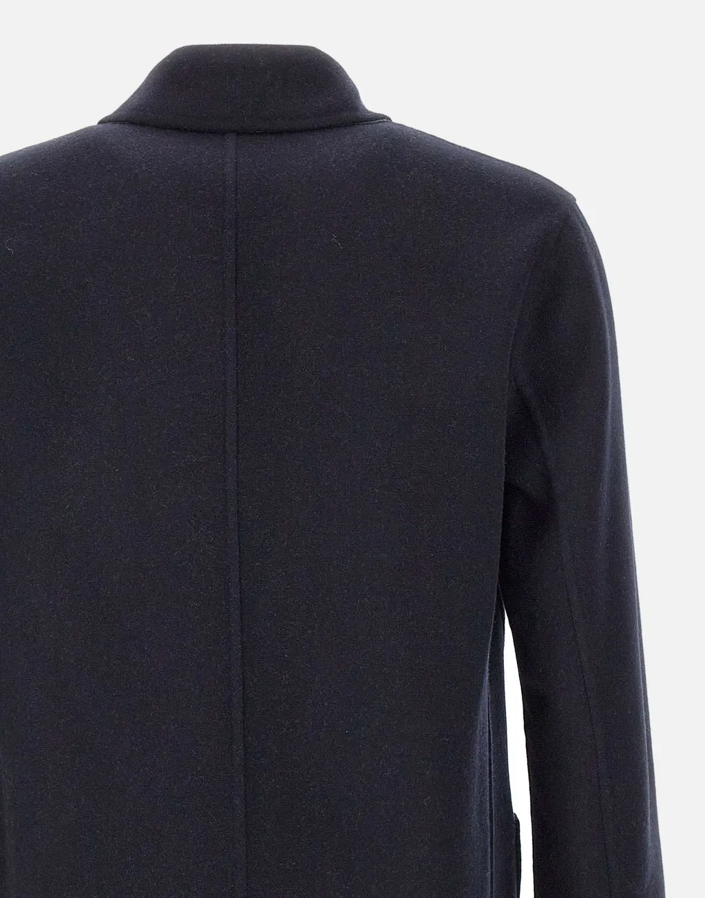 Platinum Reversible Wool Coat