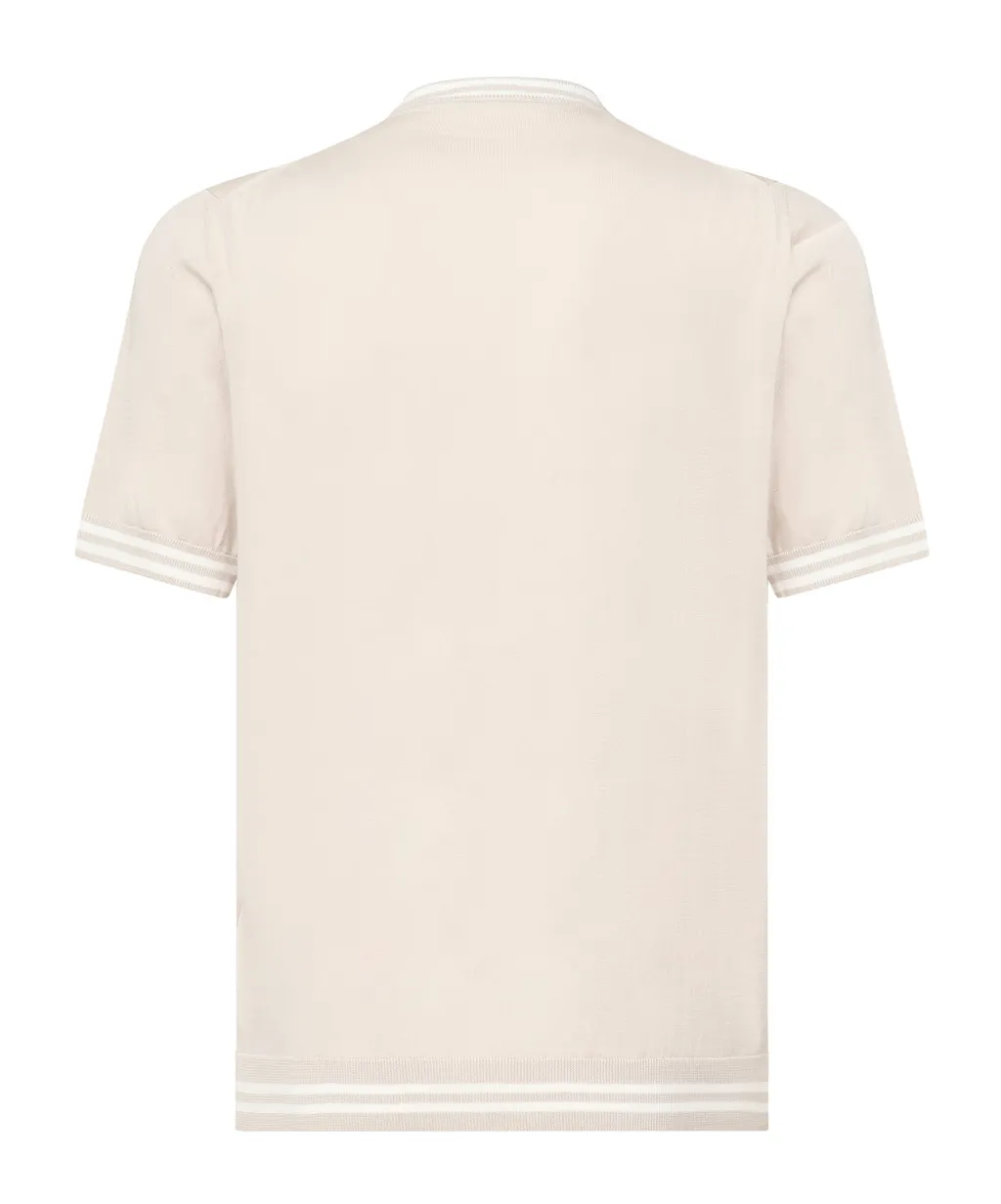 Striped Trim T-Shirt