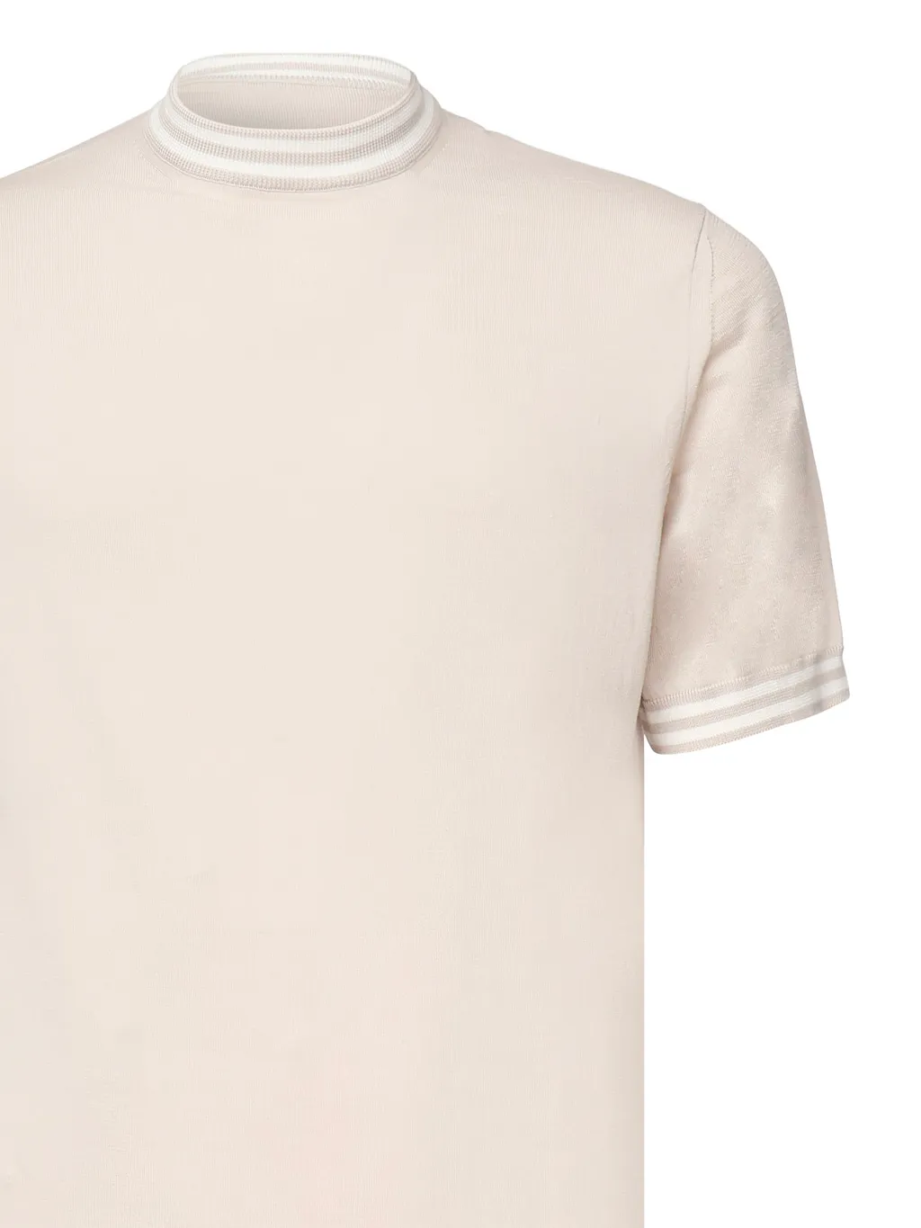 Striped Trim T-Shirt