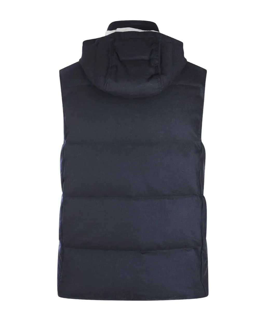 Quilted Hooded Vest