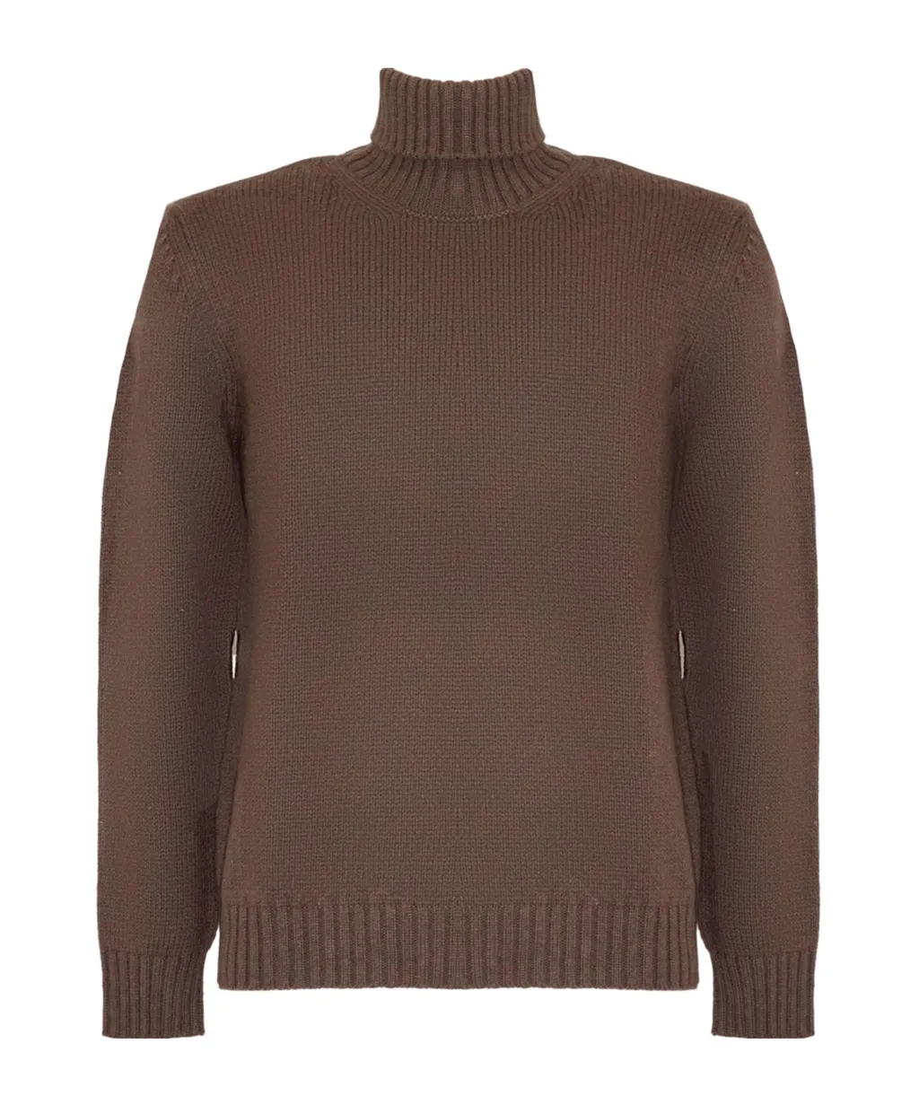 Ribbed Turtle Neck Knitwear