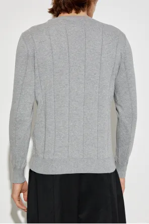 Ribbed Crew Neck Sweater