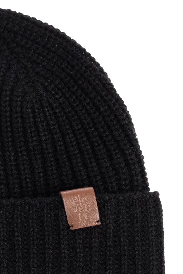 Ribbed Cashmere Hat